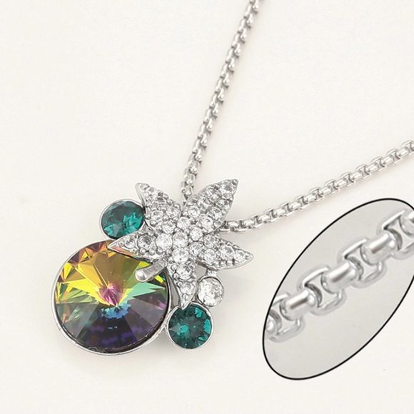 Gorgeous Swarovski Drop Necklace - Picture 4 of 10